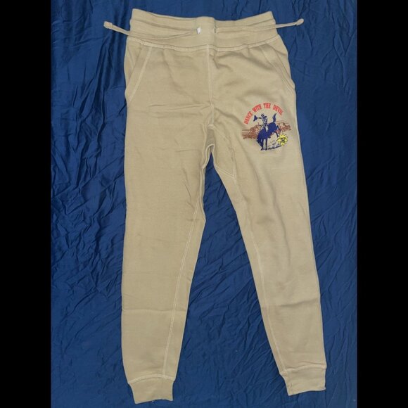 Brand New Never worn Men's Cream Joggers - Picture 1 of 3